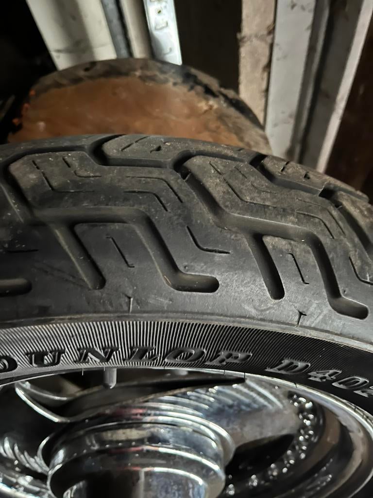 Te koop Chrome wielen van heritage 16 inch, Motoren, Ophalen of Verzenden, Gebruikt