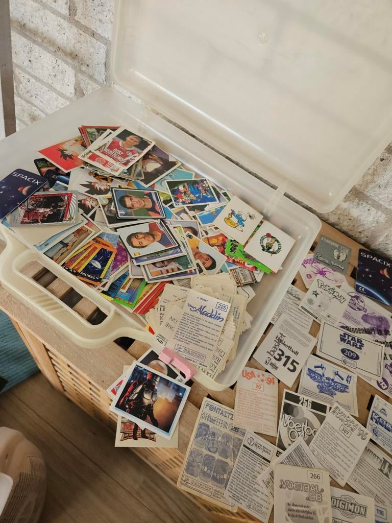 Panini plaatjes stickers, Ophalen of Verzenden, Zo goed als nieuw