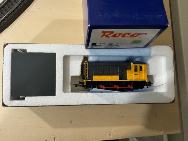 NIEUW: Roco 69955 Dieselloc 'Hippel' NS634 - voor AC/Märklin, Hobby en Vrije tijd, Modeltreinen | H0, Nieuw, Locomotief, Gelijkstroom