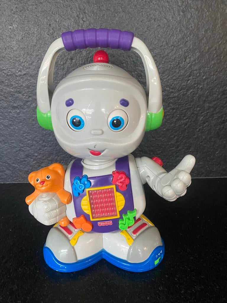 Fisher-Price Toby de robot, Ophalen of Verzenden, Gebruikt, Overige typen, Met licht