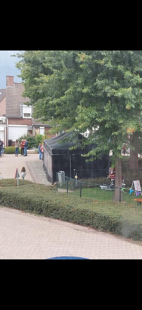 Professionele Partytent 4x8m PVC - Zo Goed Als Nieuw!, Ophalen, Opvouwbaar, Partytent, 2 meter of meer