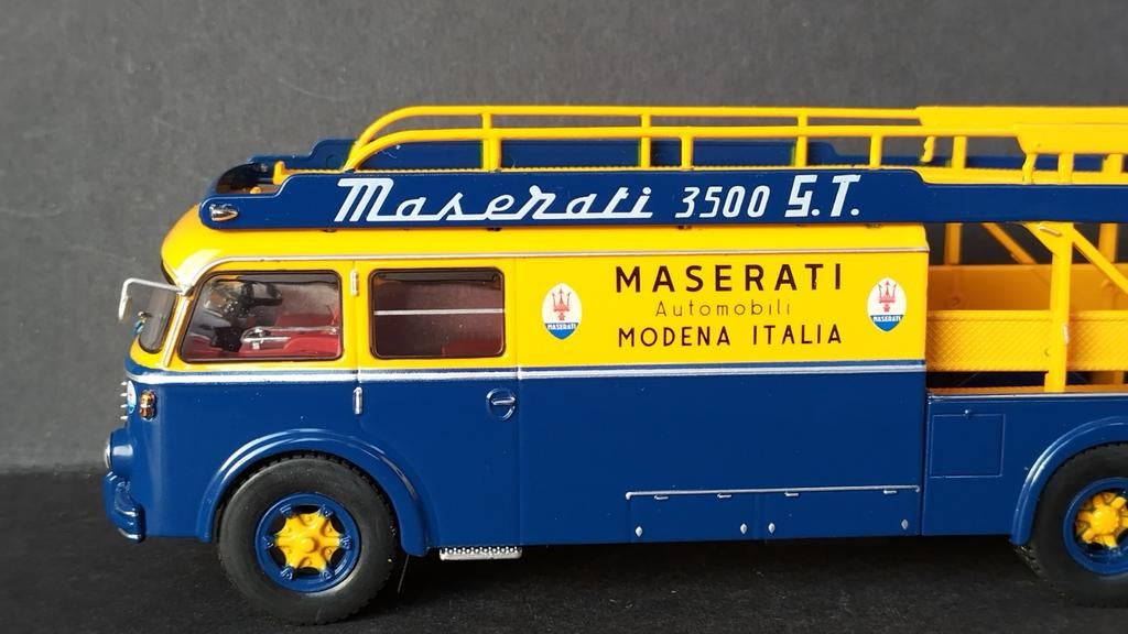 Fiat 642 Bartoletti Maserati Transporter 1:43 Altaya  Pol, Overige merken, Auto, Verzenden, Rue des Dragons 7 Cheseaux france