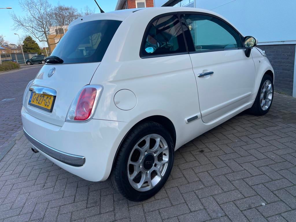 Fiat 500 1.2 Pop/Panoramdak/Leder/Airco/Elek-pakket, Voorwielaandrijving, Gebruikt, 1242 cc, 4 cilinders