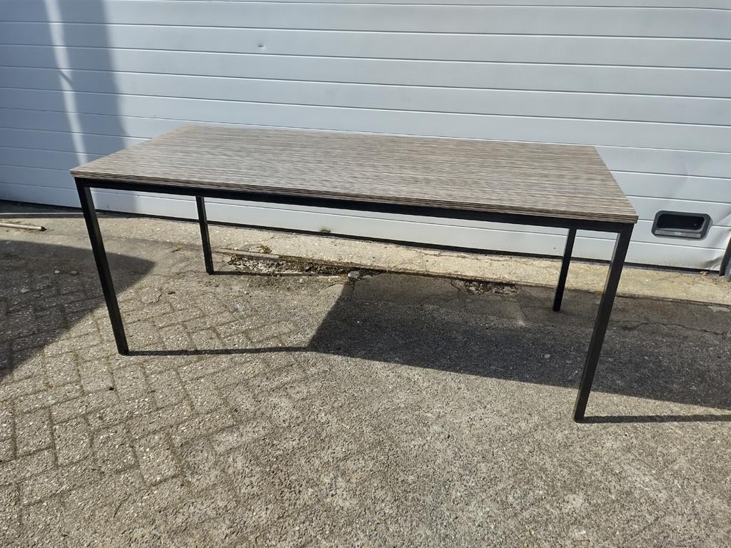 Werktafel vergadertafel kantinetafel 180 x 80 cm, Ophalen, Kunststof, Gebruikt, 200 cm of meer