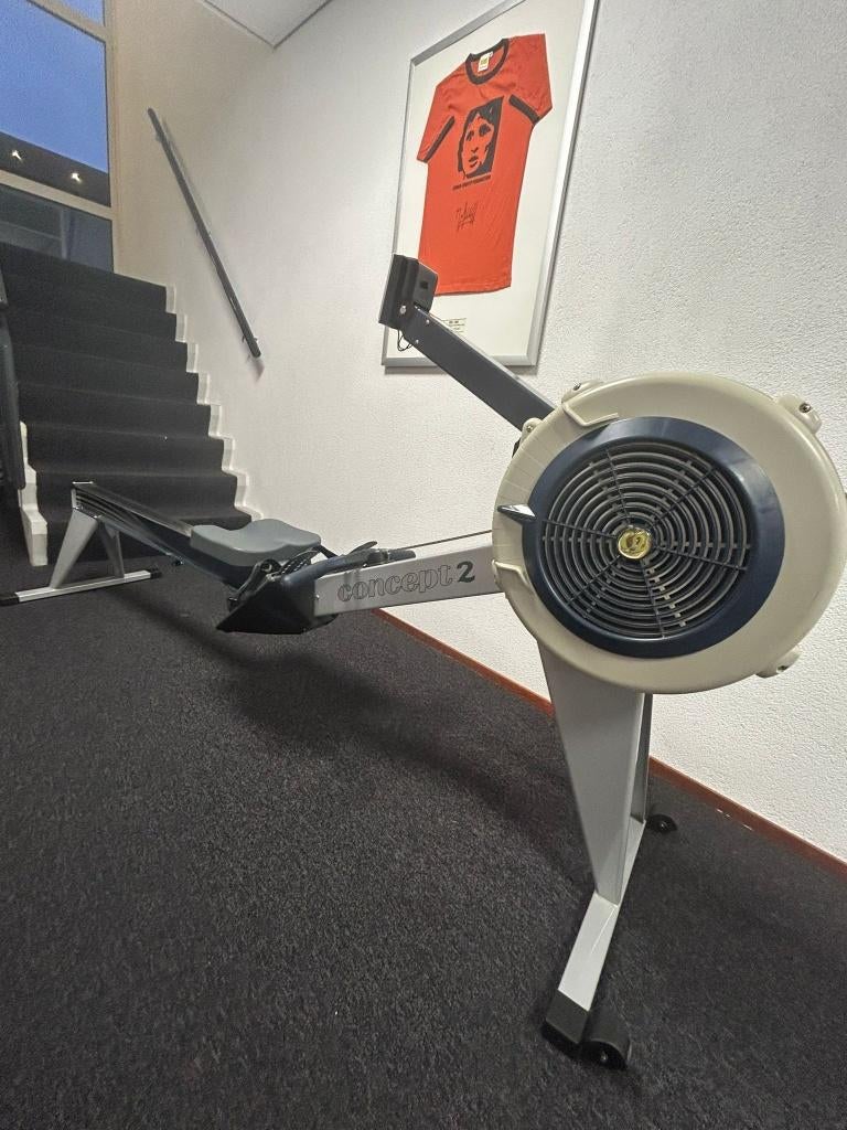 Concept2 roeimachine PM4 – goede staat, Sport en Fitness, Fitnessapparatuur, Ophalen, Zo goed als nieuw, Aluminium, Roeitrainer