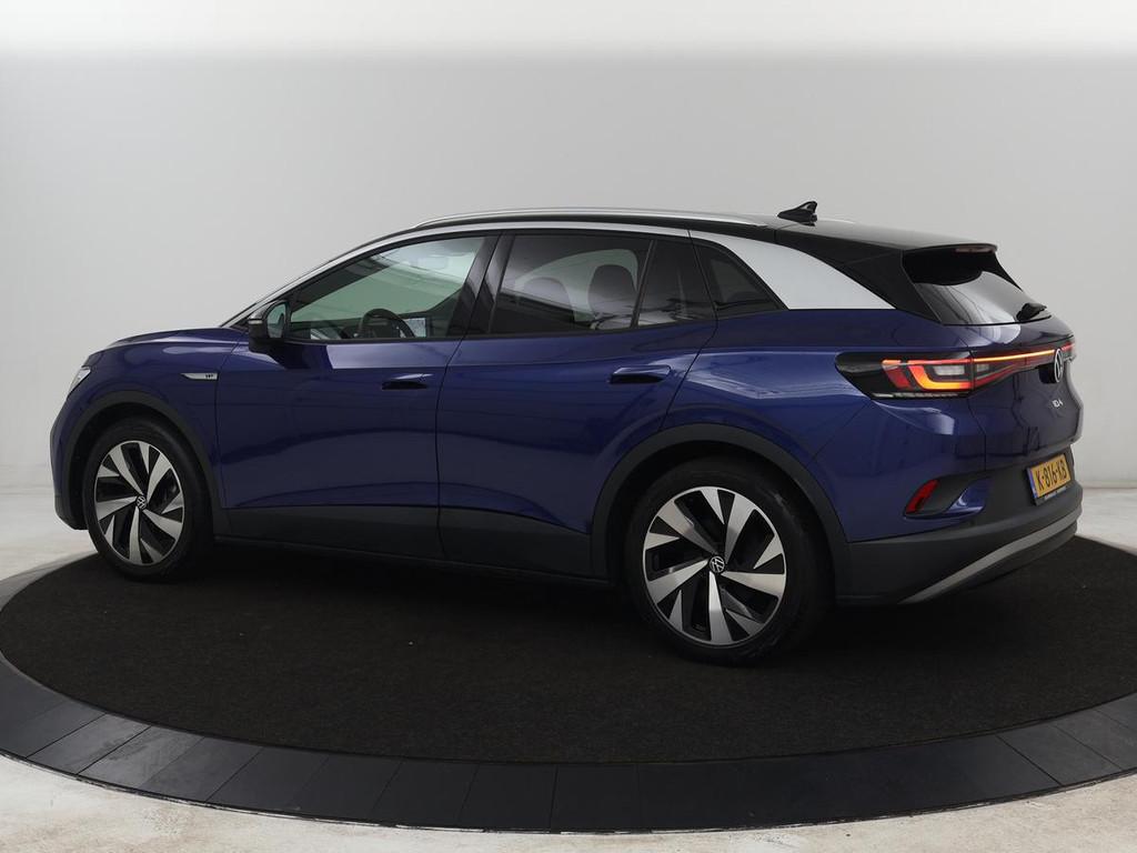 Volkswagen ID.4 First 77 kWh | SOH 90% | Stoel & stuurverwar, Auto's, Automaat, Gebruikt, Blauw, Origineel Nederlands