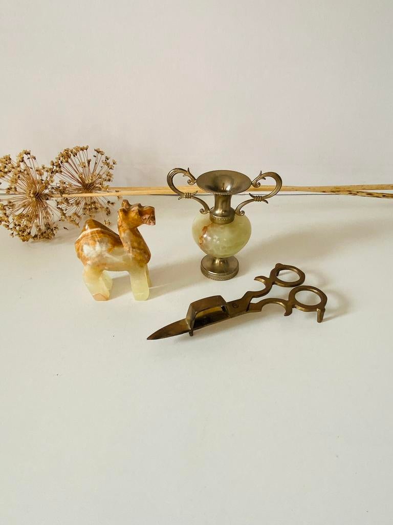 Messing lontenknippers 2x, Ophalen of Verzenden