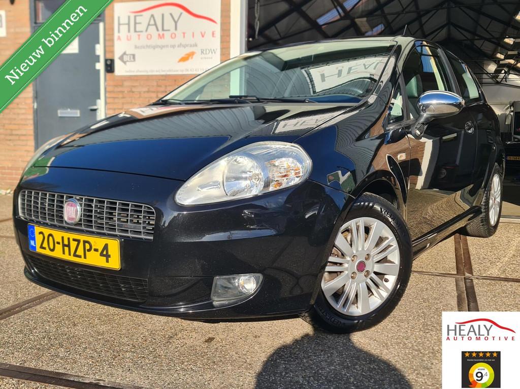 Fiat Punto 1.4 GT Turbo|120PK|2e Eig|Sportief!148dkm NAP, Voorwielaandrijving, Stof, Gebruikt, 4 cilinders