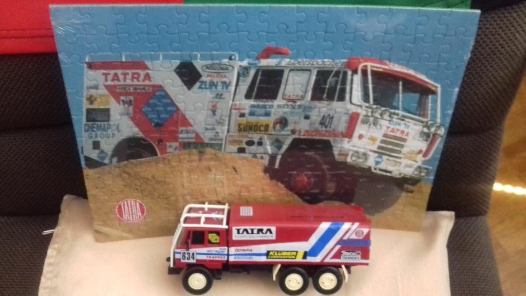 TATRA RALLYE DAKAR MODEL en TATRA PUZZEL, Hobby en Vrije tijd, Ophalen of Verzenden, Nieuw, Auto, Overige merken