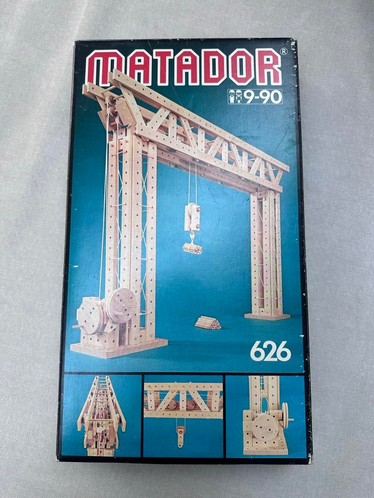 Matador de houten Meccano, Ophalen of Verzenden, Gebruikt, Bouwen