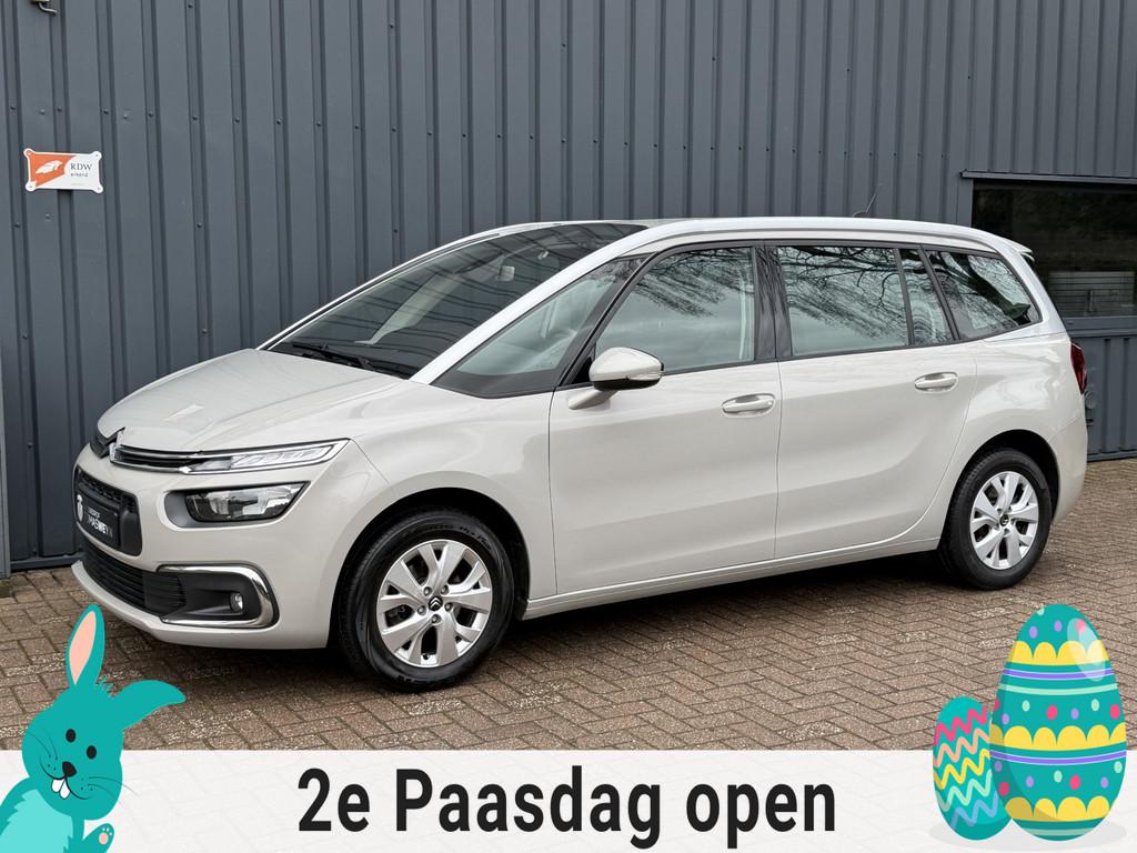 Citroen C4 Grand SpaceTourer 1.2 PureTech Shine 7-PERSOONS!/, Voorwielaandrijving, Stof, Gebruikt, 7 stoelen