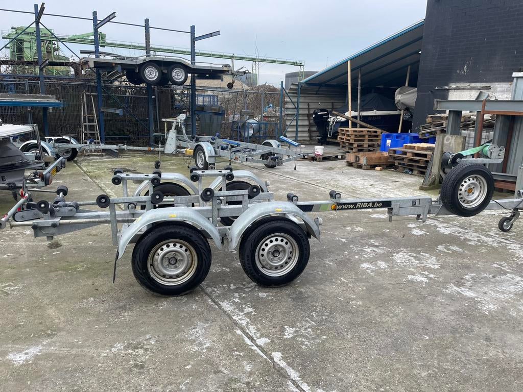 Diverse boottrailers zowel nieuw als gebruikt!!!, Ophalen, 1500 tot 3000 kg, 6 tot 9 meter, Overige typen