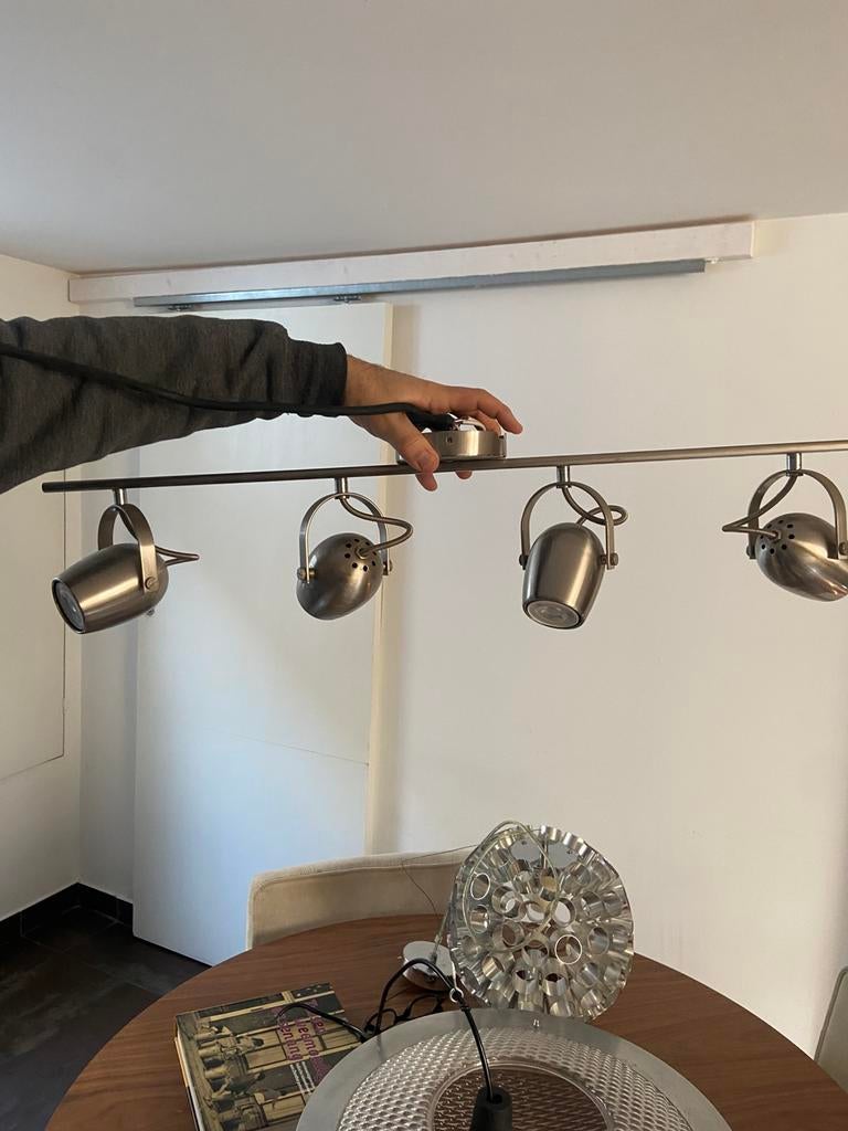 Prizzi spots lamp, Ophalen, Metaal of Aluminium, Zo goed als nieuw, Led