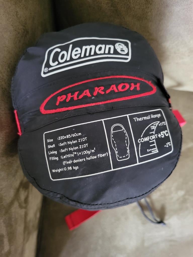 Coleman Pharaoh slaapzak, lichtgewicht, Caravans en Kamperen, Slaapzakken, Ophalen of Verzenden