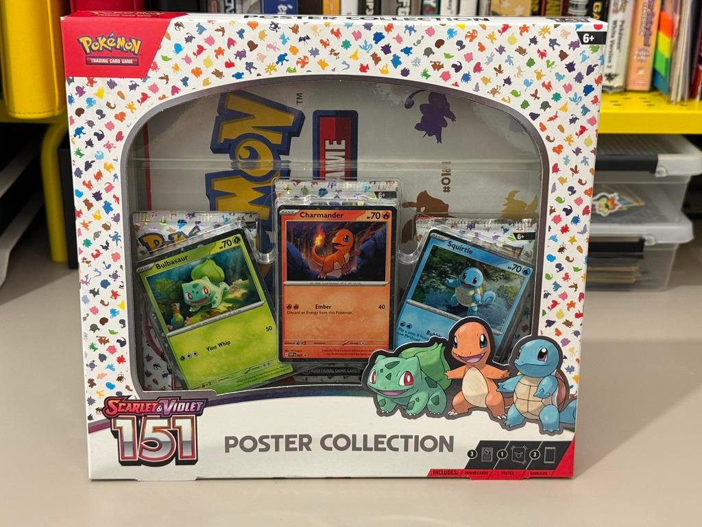 151 Poster Collection Sealed Box Pokemon, Ophalen of Verzenden, Nieuw, Boosterbox