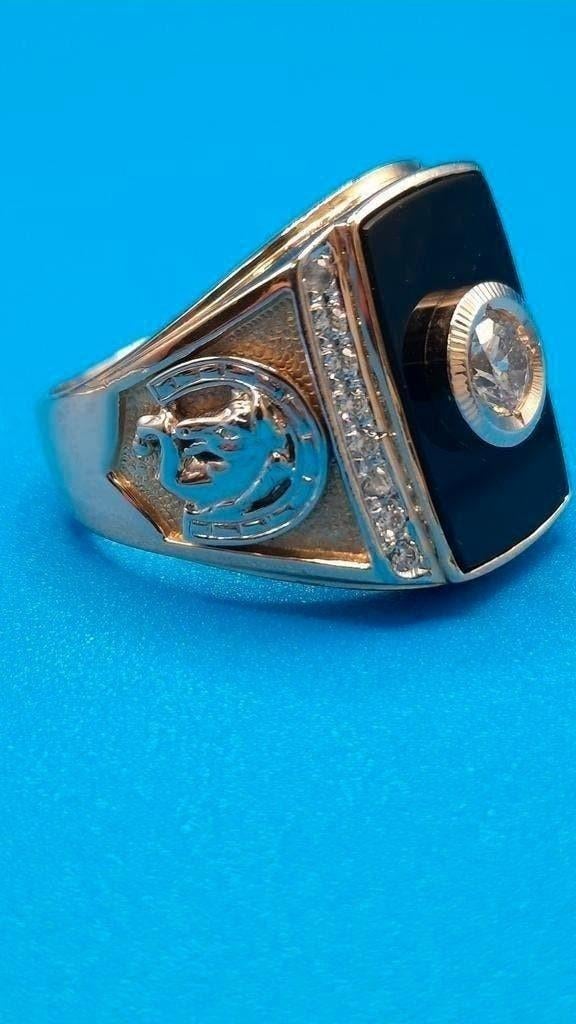 gouden heren ring 18kt, Heer, Www.bredajuwelier.nl, Nieuw, Ophalen of Verzenden