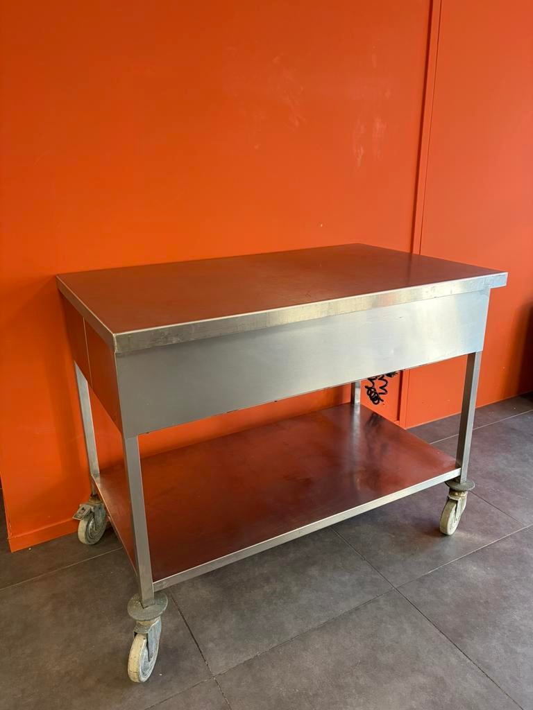Werktafel au bain marie 116x70x92, Ophalen, Gebruikt