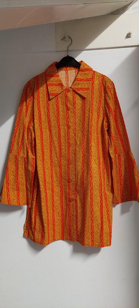 Mooi pak maat 42/44 flower power, Kleding | Dames, Carnavalskleding en Feestkleding, Ophalen, Zo goed als nieuw, Maat 42/44 (L)