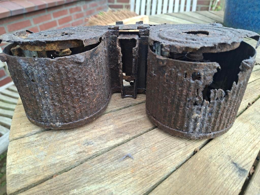 Mg15 trommel magazijn bodemvondst wo2 duits, Verzamelen, Ophalen of Verzenden, Duitsland, Hulzen of Bodemvondsten