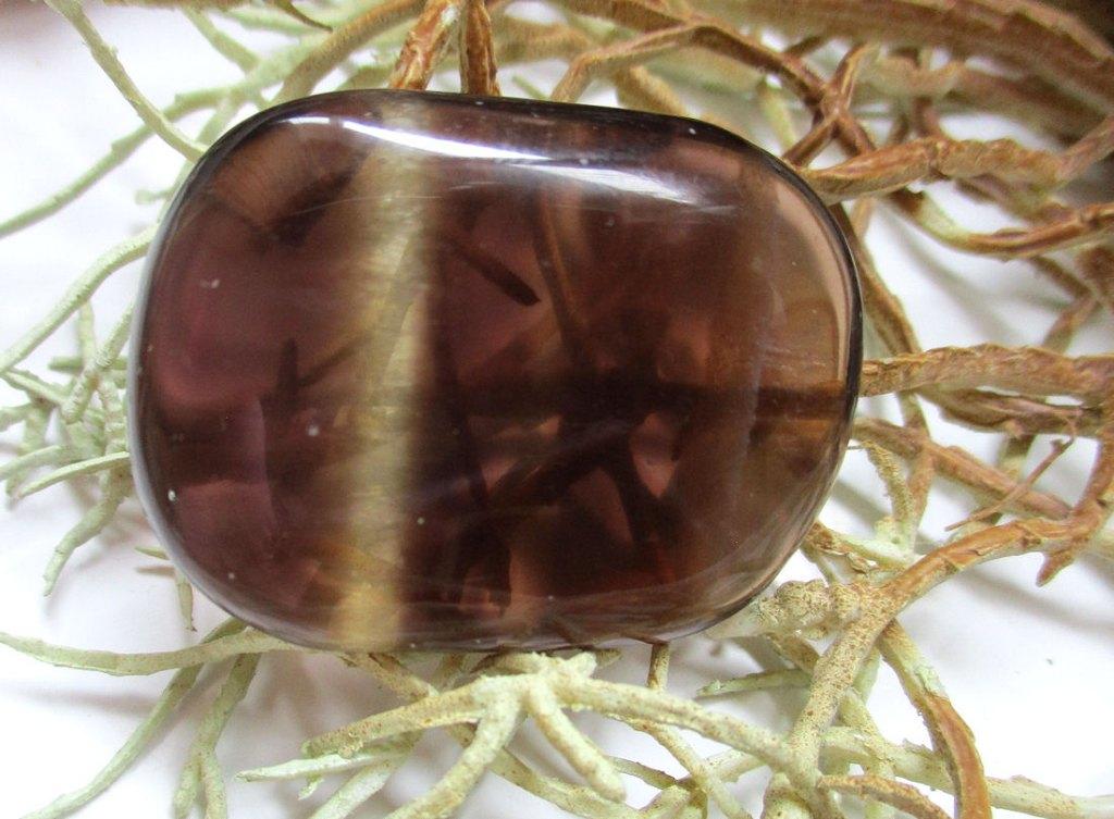 Fluoriet handsteen - geel, oranje, bruin, Ophalen of Verzenden, Mineraal