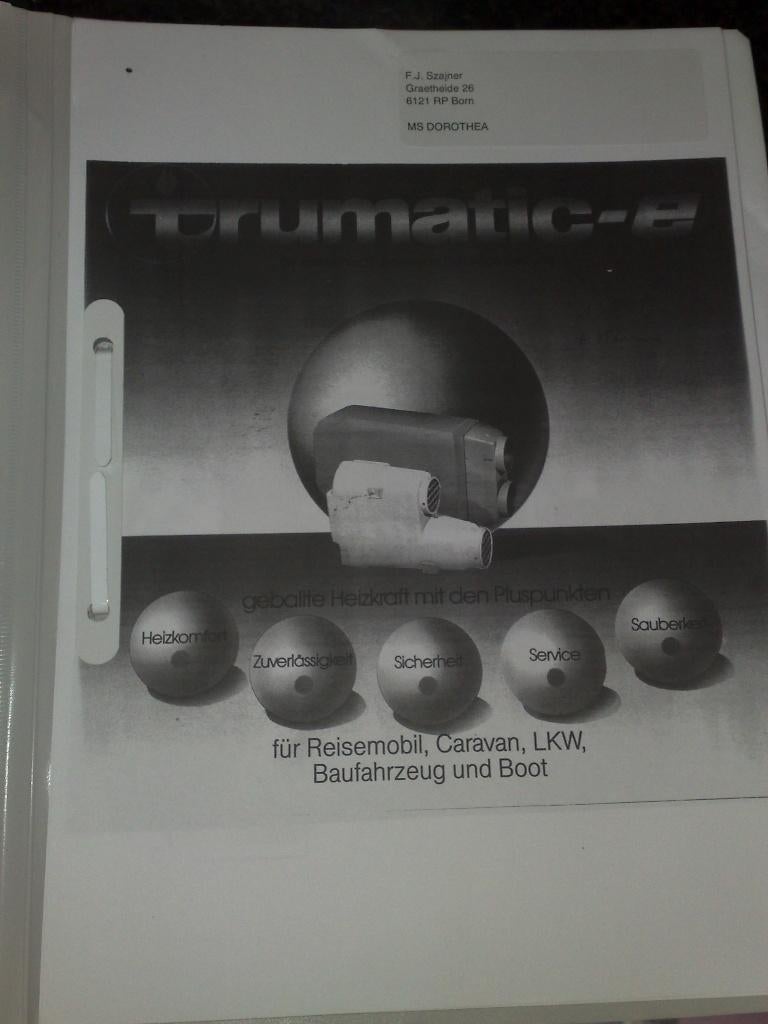 (kopie) Handleiding TRUMATIC model 1800-2800-400, Ophalen of Verzenden, Nieuw