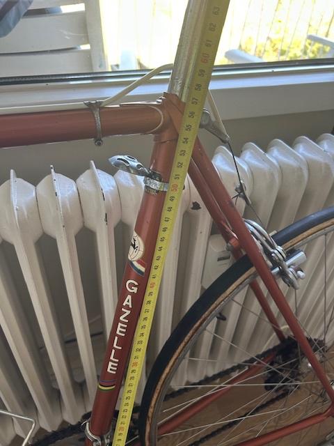 retro racefiets, Ophalen, Gebruikt, 57 tot 61 cm, Gazelle