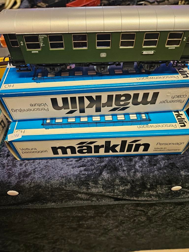 Märklin HO 4079 Personenwagon - Zo goed als nieuw, Wisselstroom, Wagon, Ophalen of Verzenden, Zo goed als nieuw
