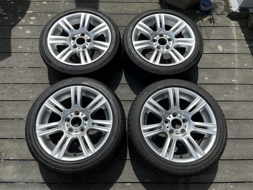 BMW E90 E91 17 inch OEM Styling M194 breedset runflat zomer, Ophalen, Gebruikt, BMW