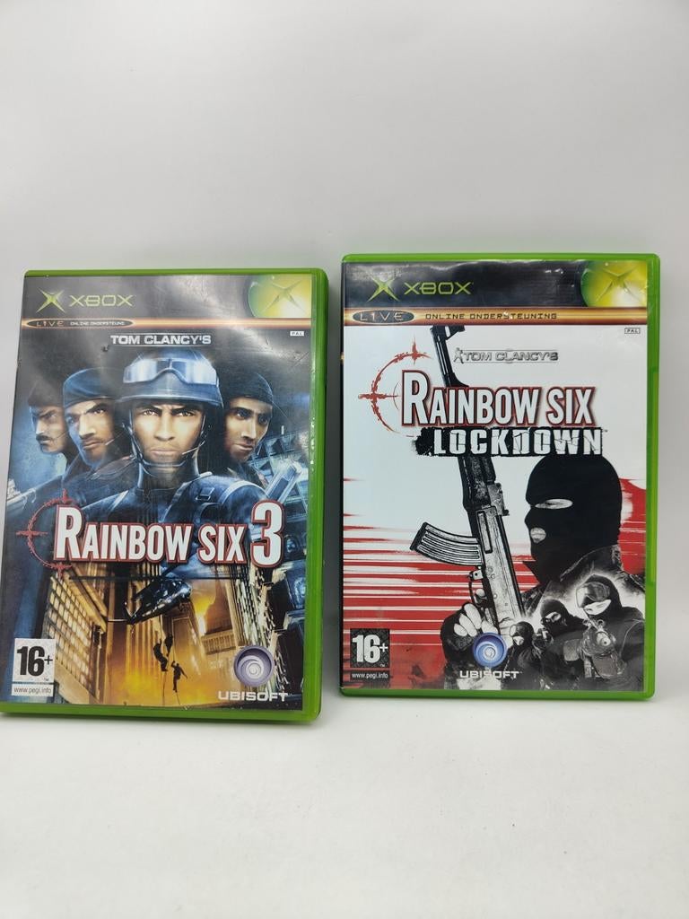 Rainbow Six 3 en Lockdown Xbox Classic, O, O, O, 1 speler