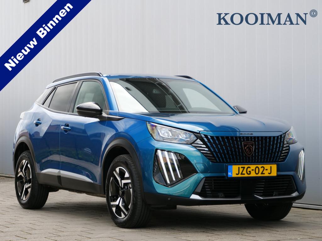 Peugeot 2008 1.2 Hybrid 136 Pk Allure Automaat DAB / Apple C, 1272 kg, 136 pk, 1199 cc, Blauw