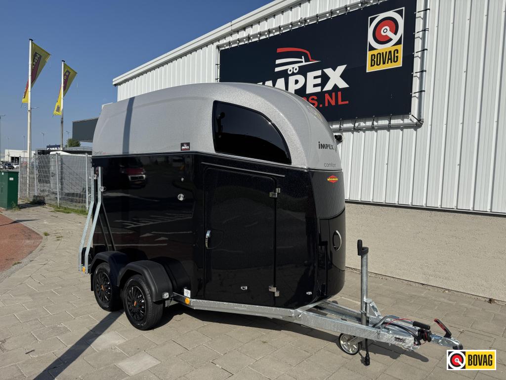 Bij Impex Bockmann Comfort 2-paards poly alu bodem zadelk, Nieuw, Polyester, 2-paards trailer