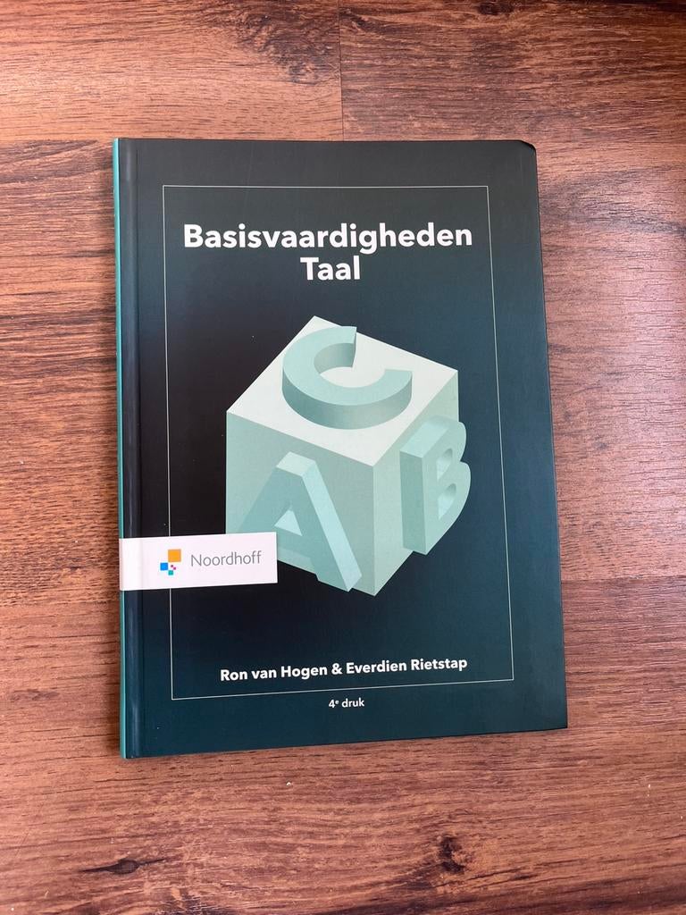 Basisvaardigheden taal hbo - vierde druk - nieuw, Nieuw, Nederlands, Overige niveaus, Ron van Hogen; Everdien Rietstap