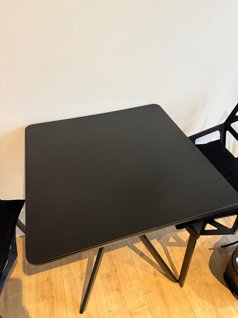 Bistro tafel, Ophalen, Gebruikt, 50 tot 100 cm, Vierkant