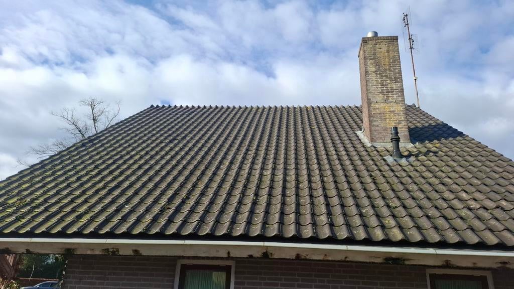 Dakpannen compleet dak–ideaal voor hergebruik, Ophalen, Gebruikt, Steen of Klei, 15 m² of meer