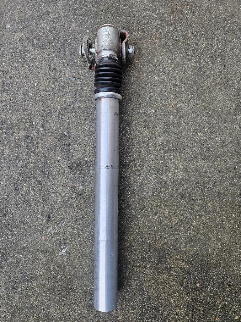 Aluminium verende zadelpen 27,2 mm diameter, Fietsen en Brommers, Fietsonderdelen, Ophalen of Verzenden, Algemeen, Zadel