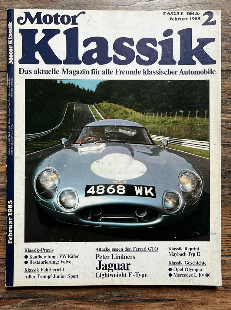 Motor Klassik: Volvo Amazon, VW Kever, Opel Olympia, Ophalen of Verzenden, Gelezen, Algemeen
