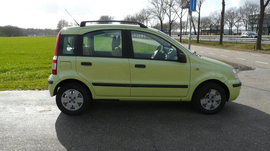 Fiat Panda 1.2 Navigator,Airco,Elec.pakket,BT-audio!, Auto's, Voorwielaandrijving, Stof, Gebruikt, Origineel Nederlands