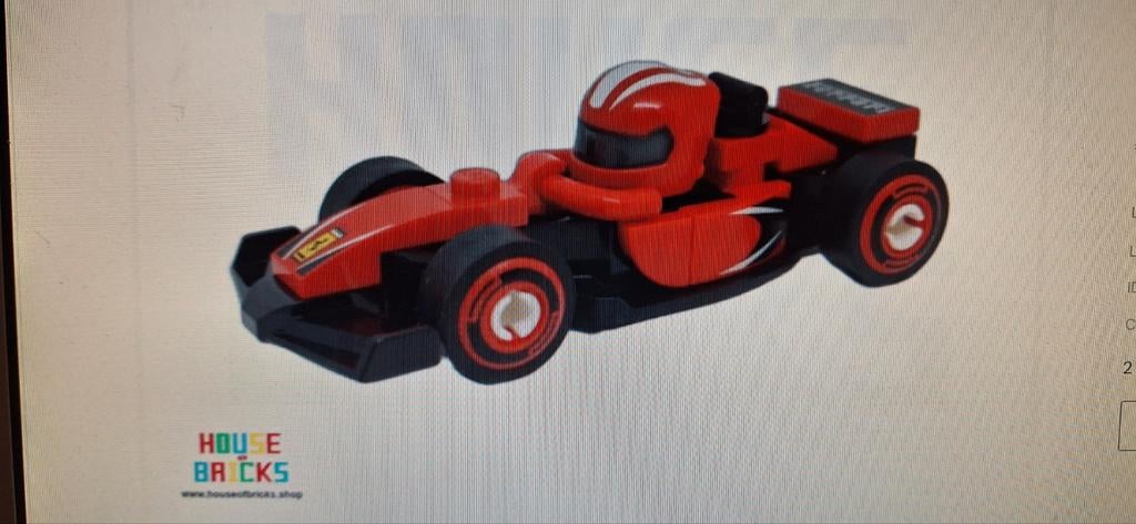 LEGO Formule 1 Ferrari Minifiguur 72049-03 Nieuw, Ophalen of Verzenden, Nieuw, Losse stenen, Lego