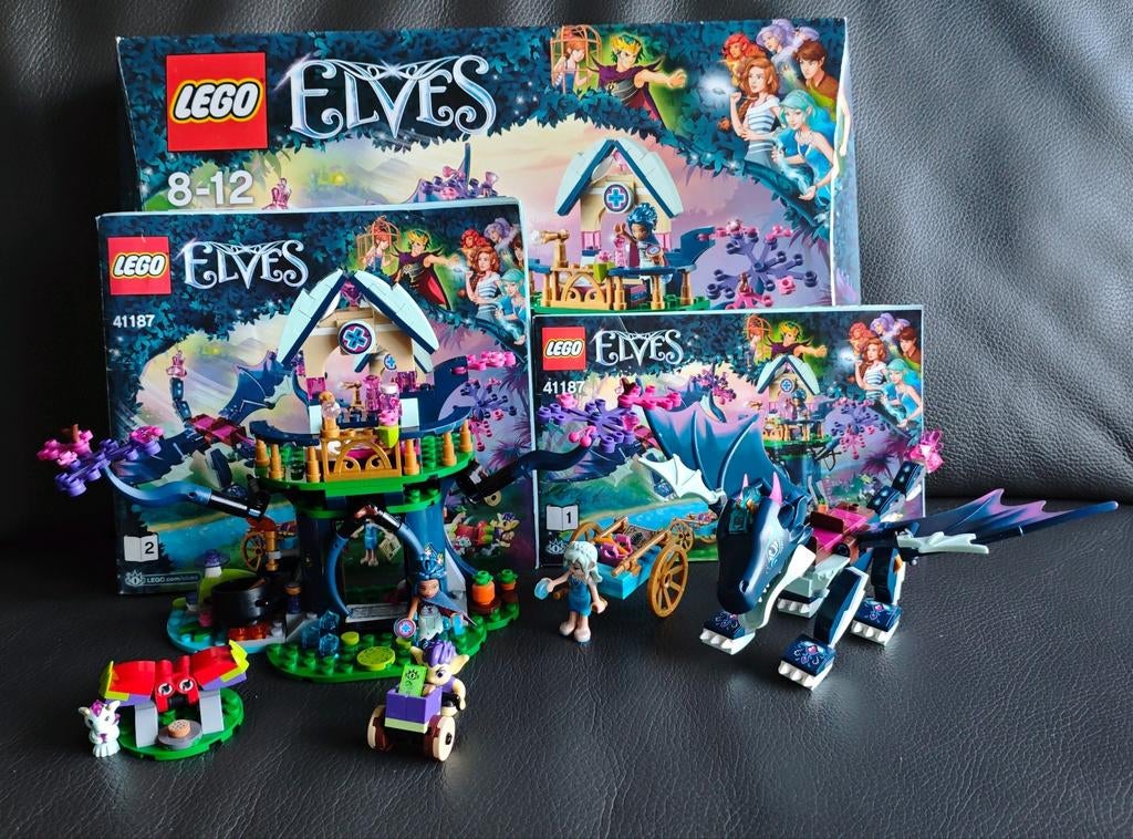 Lego Elves 41187 Rosalyns genezings schuilplaats, Lego, Ophalen of Verzenden, Zo goed als nieuw, Compleet