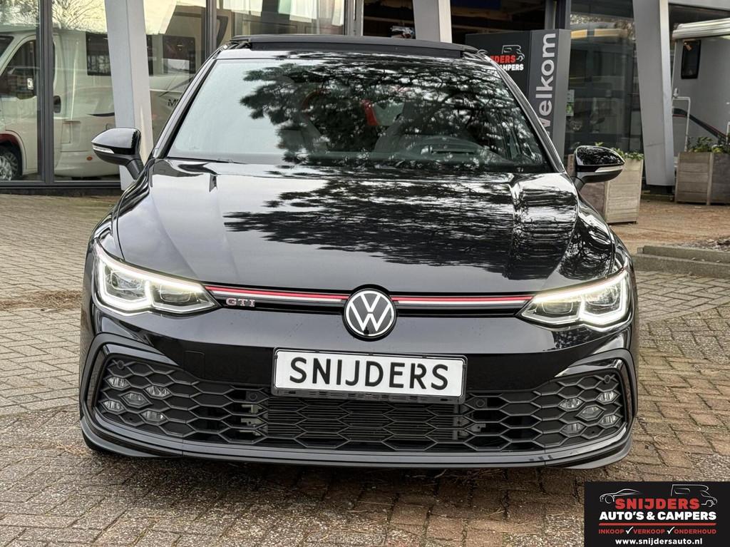 Volkswagen Golf 2.0 TSI GTI panorama dak, Adaptive Cruise Control, Stof, Gebruikt, Zwart