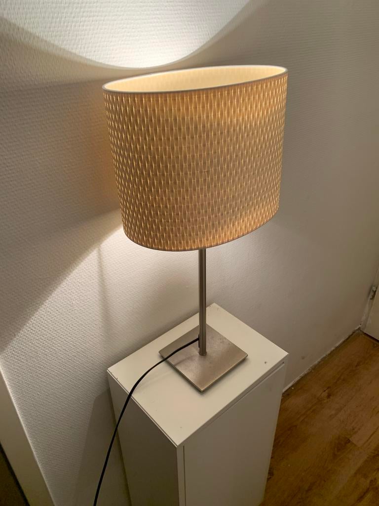 Ikea Tafellamp met kap, Ophalen of Verzenden, Gebruikt, Metaal, Minder dan 50 cm