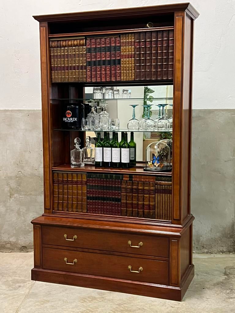 Engels bar meubel, whiskey kast, zeldzaam en kwaliteit, Ophalen