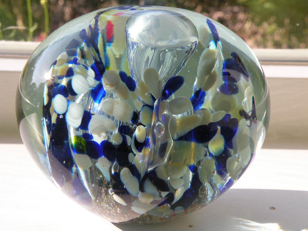 Presse-papier, glas, zwaar., Ophalen of Verzenden