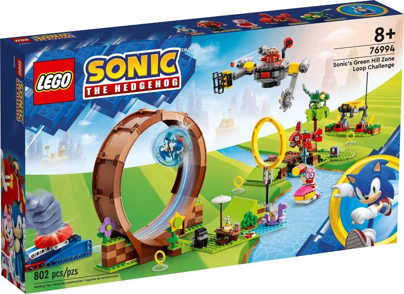Lego Sonic 76994 Green Hill Zone loopinguitdaging, Ophalen of Verzenden, Nieuw, Complete set, Lego