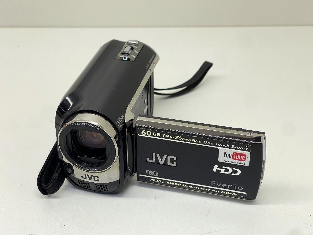 JVC GZ-MG645BE Digitaal Full HD camcorder met 60GB opslag, Full HD, N, N, JVC