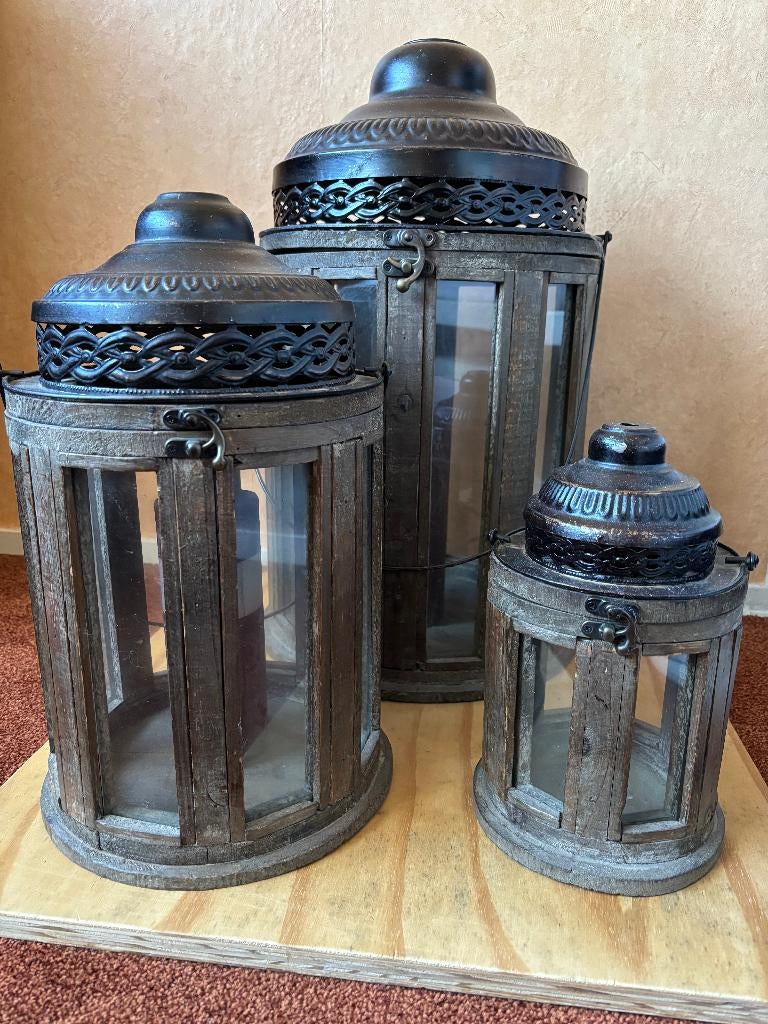 oriëntaalse windlichten, Ophalen, Zo goed als nieuw