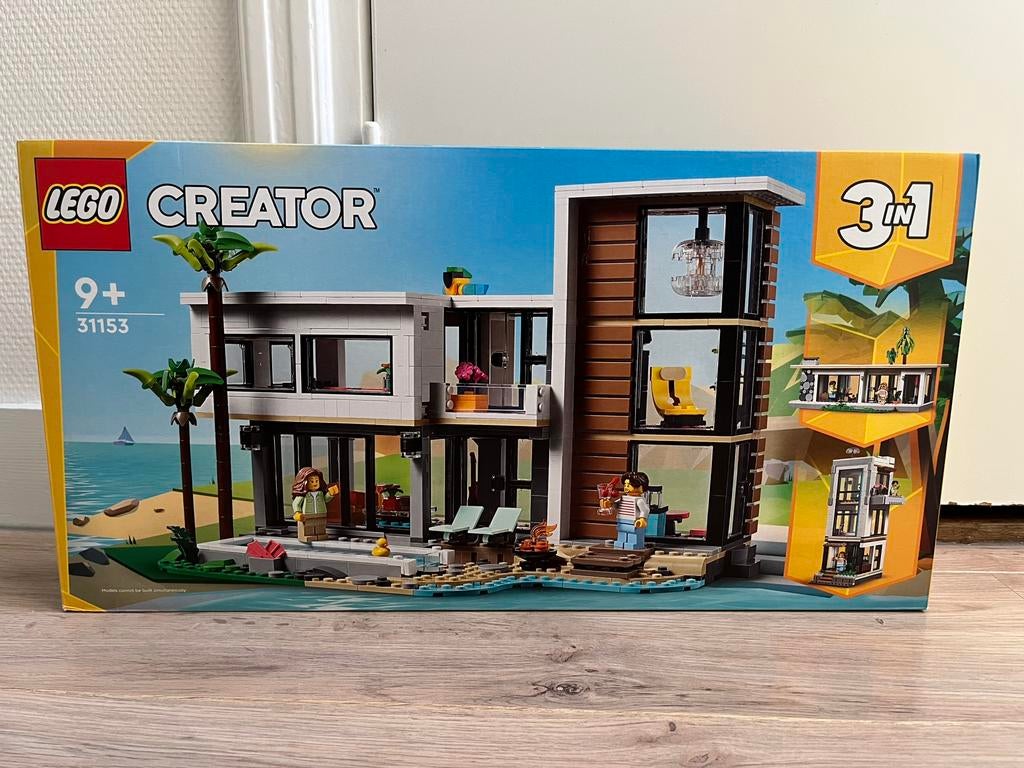 Lego creator 3in1 31153 modern huis nieuw sealed, Ophalen of Verzenden, Nieuw, Complete set, Lego