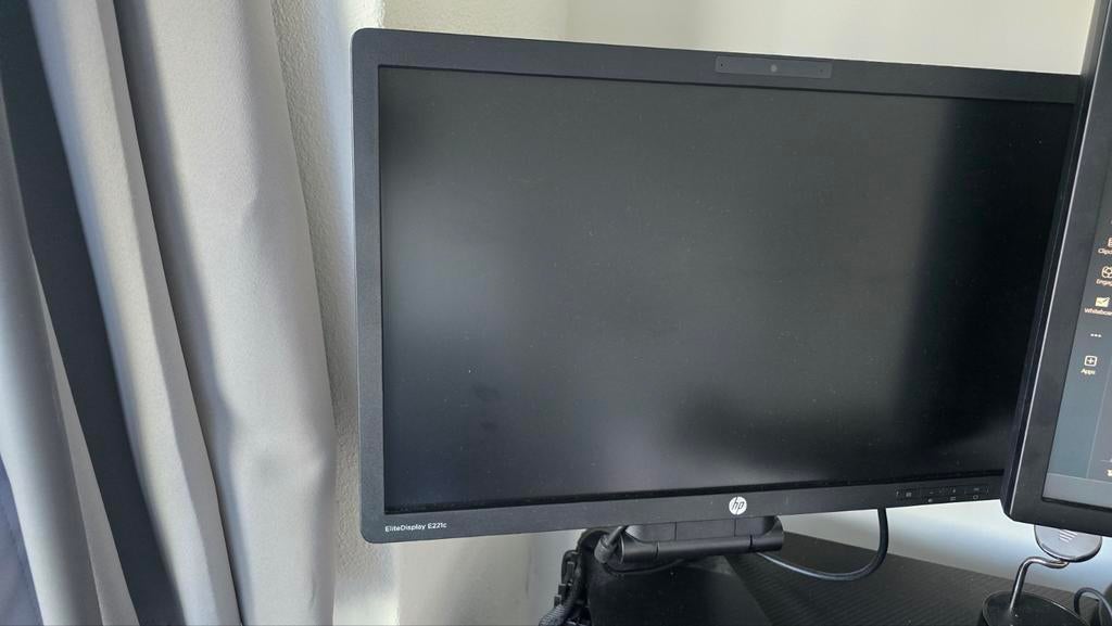 HP EliteDisplay E221c 21.5 inch monitor, Computers en Software, Monitoren, Ophalen of Verzenden