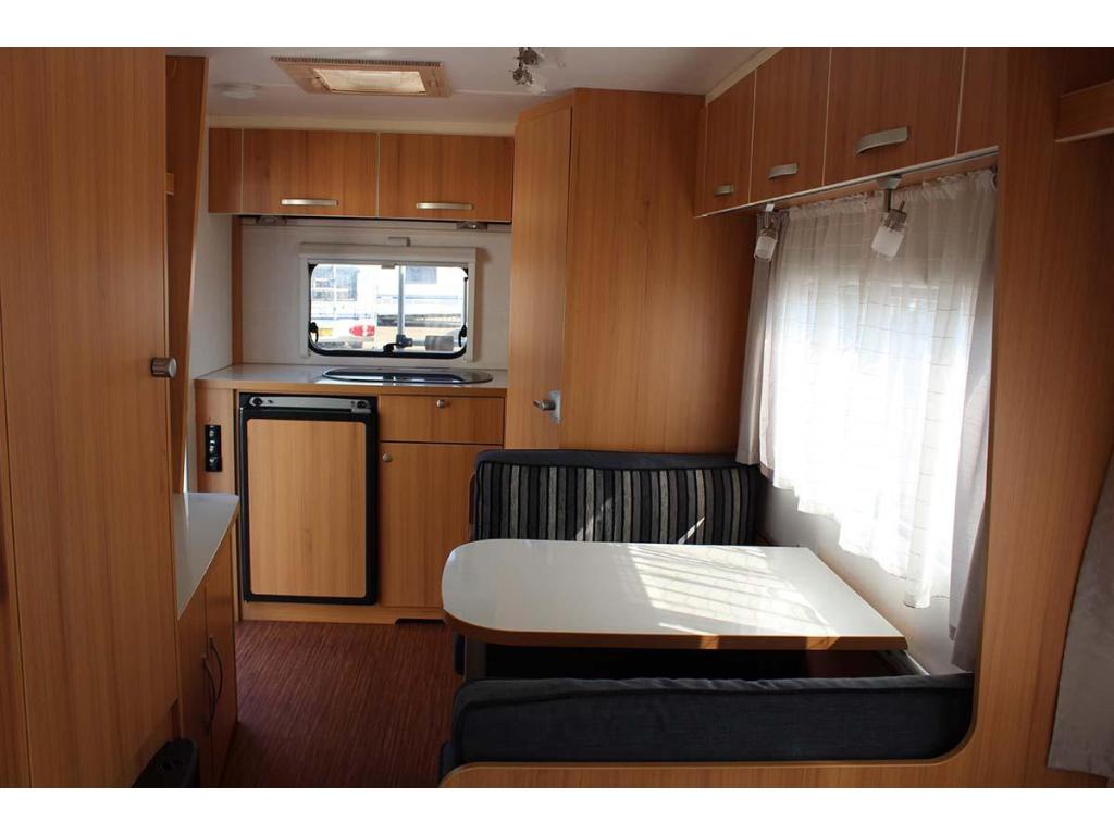 TEC Travel Bird 380 Compleet, lichtgewicht , zondag open!!, T.E.C., Bedrijf, Tot 4 meter, Dwarsbed