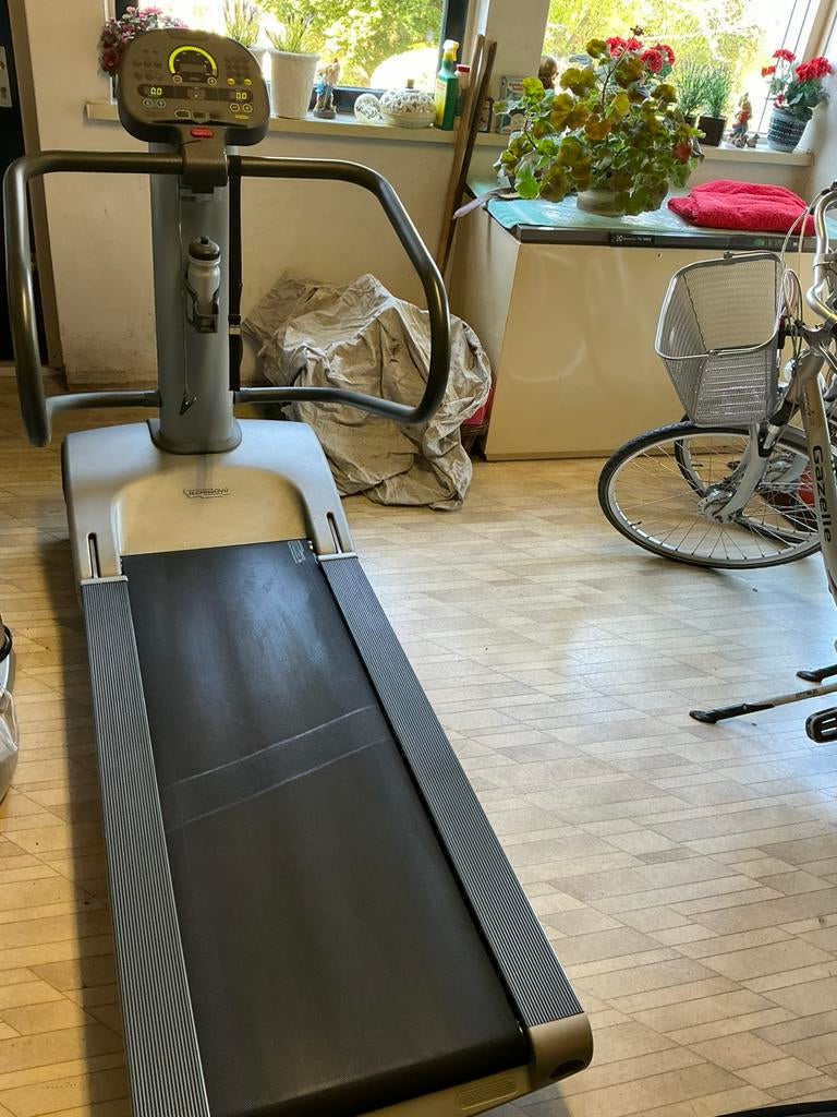 TECHNOGYM SPAZIO FORMA LT LOOPBAND - INKLAPBAAR, Sport en Fitness, Ophalen, Zo goed als nieuw, Benen, Loopband